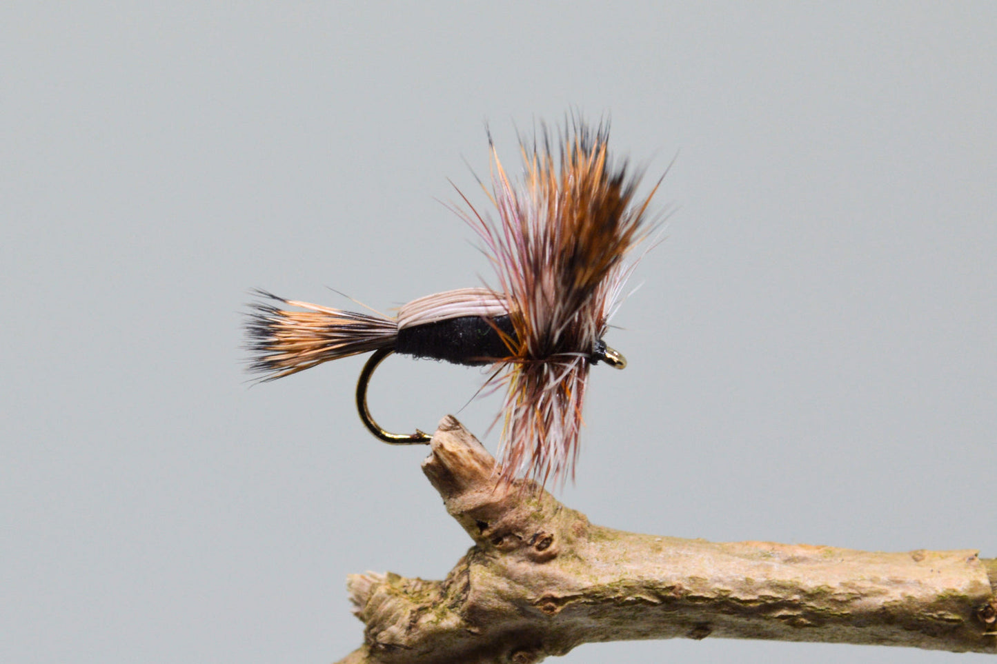 Black Humpy X 3 (Barbed & Barbless)