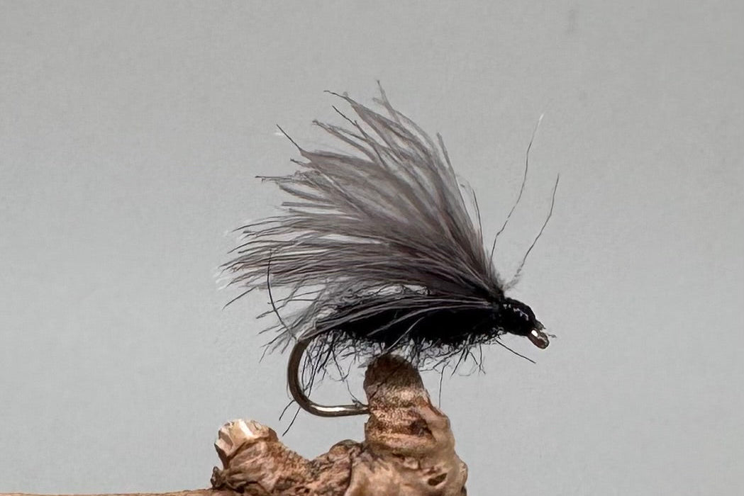 CDC Black F Flies X 3 (Barbed & Barbless)
