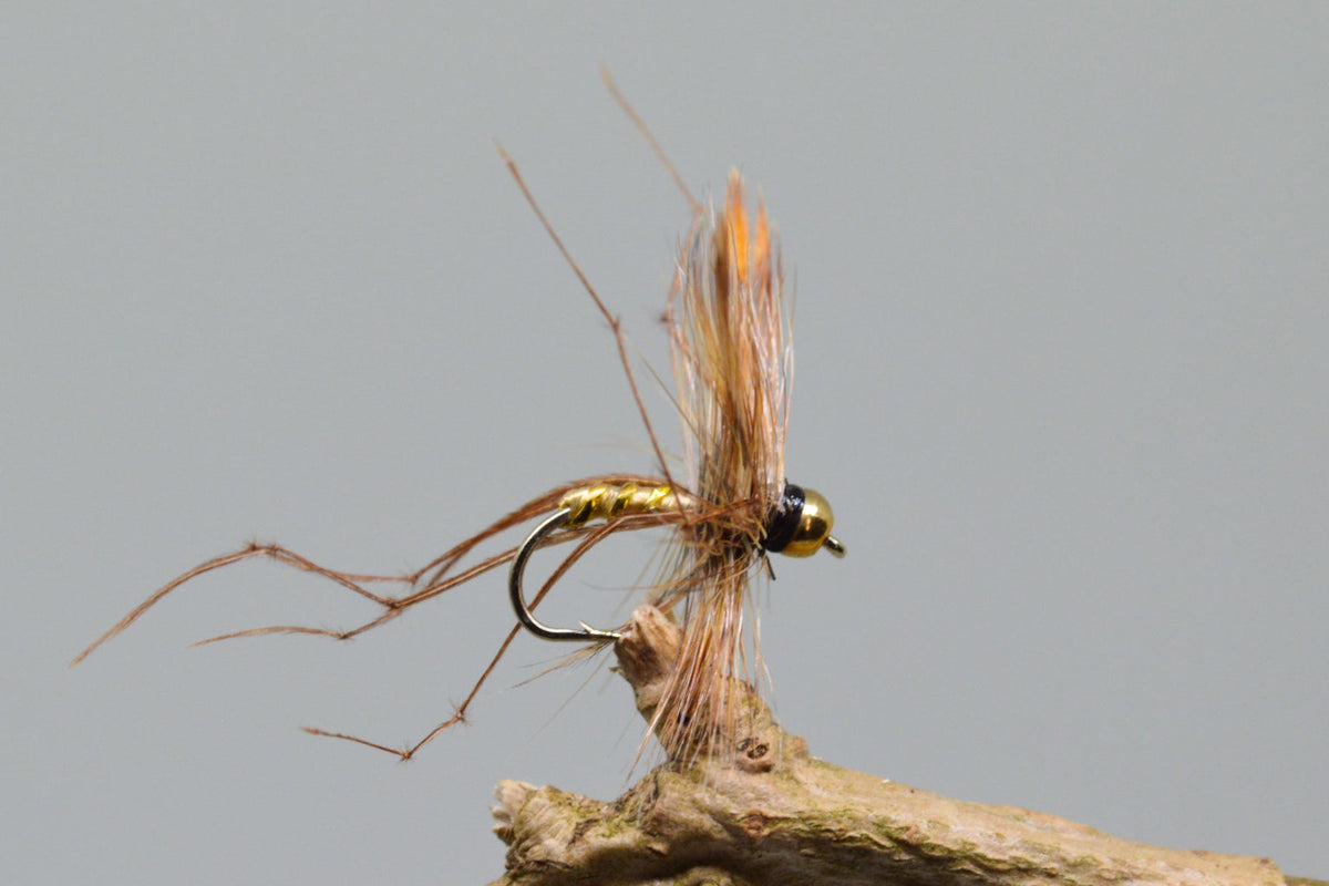 Gold Head Daddy Longlegs X 3 (Barbed & Barbless)