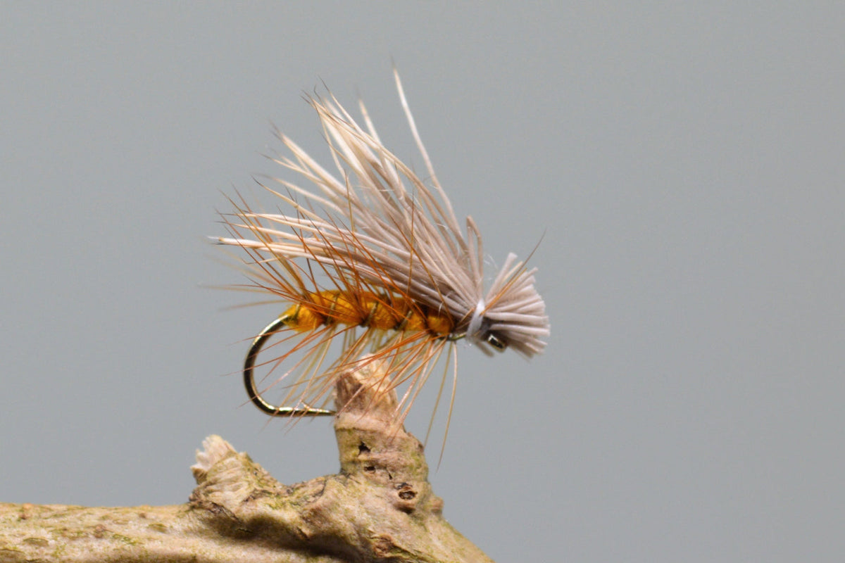 Orange Elk Hare Caddis X 3 (Barbed & Barbless)