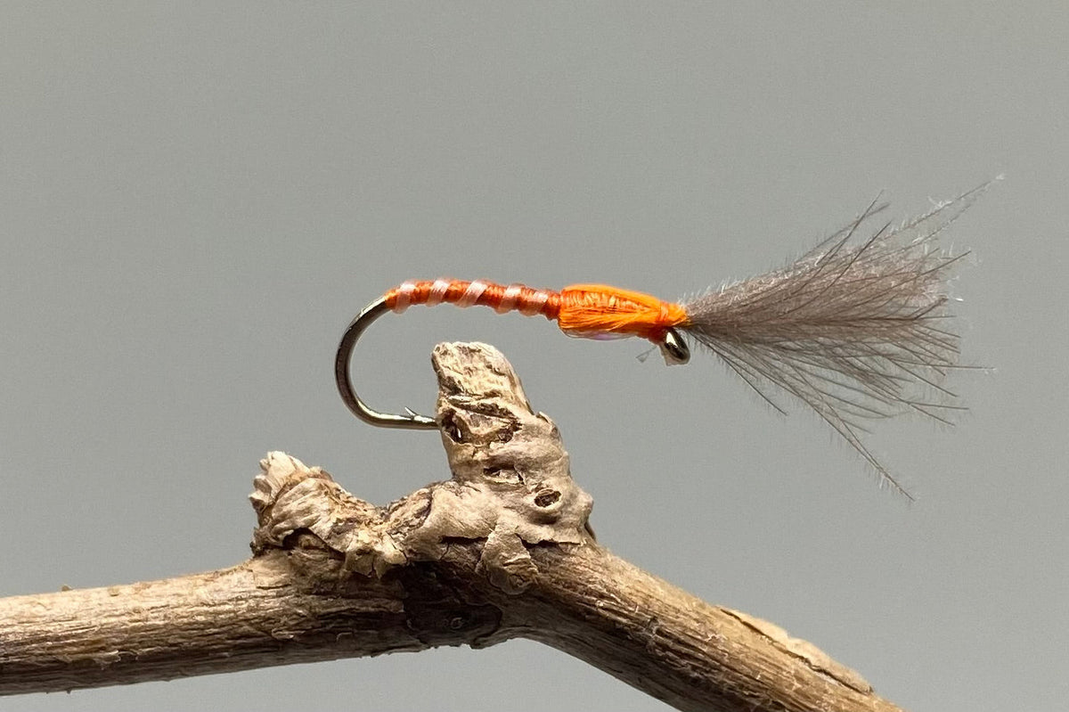 CDC Hot Orange Skinny Shuttlecock Buzzers X 3 (Barbed)