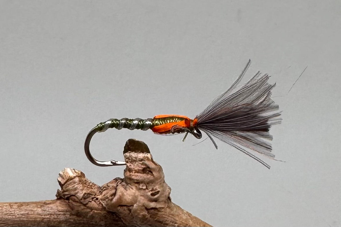 CDC Olive Skinny Shuttlecock Buzzers X 3 (Barbed & Barbless)