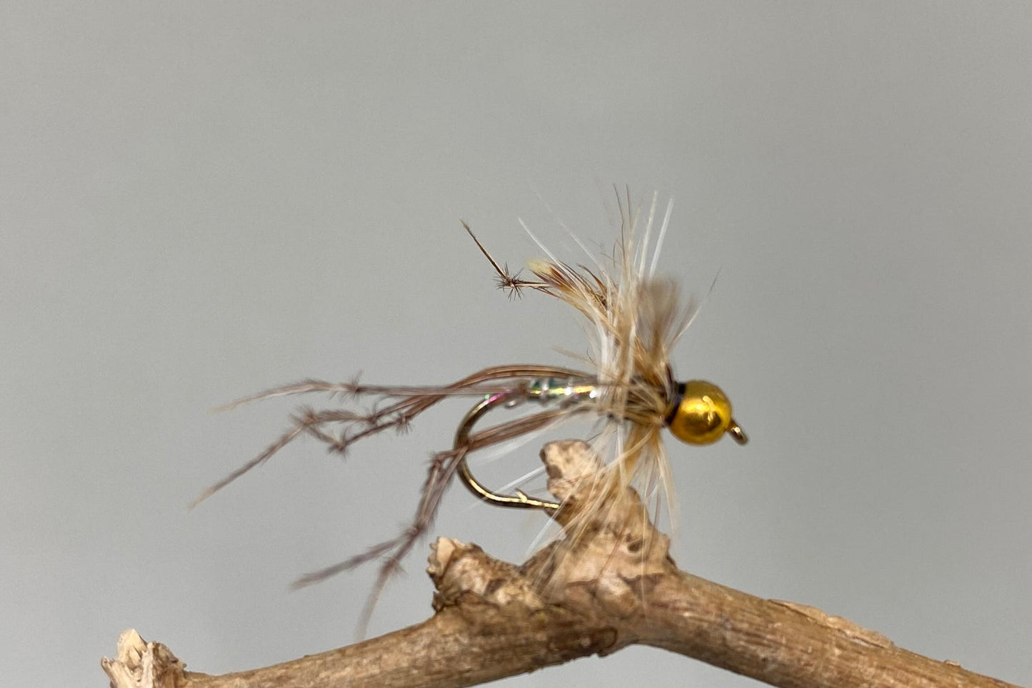 Gold Head Pearl Daddy Longlegs X 3 (Barbed)