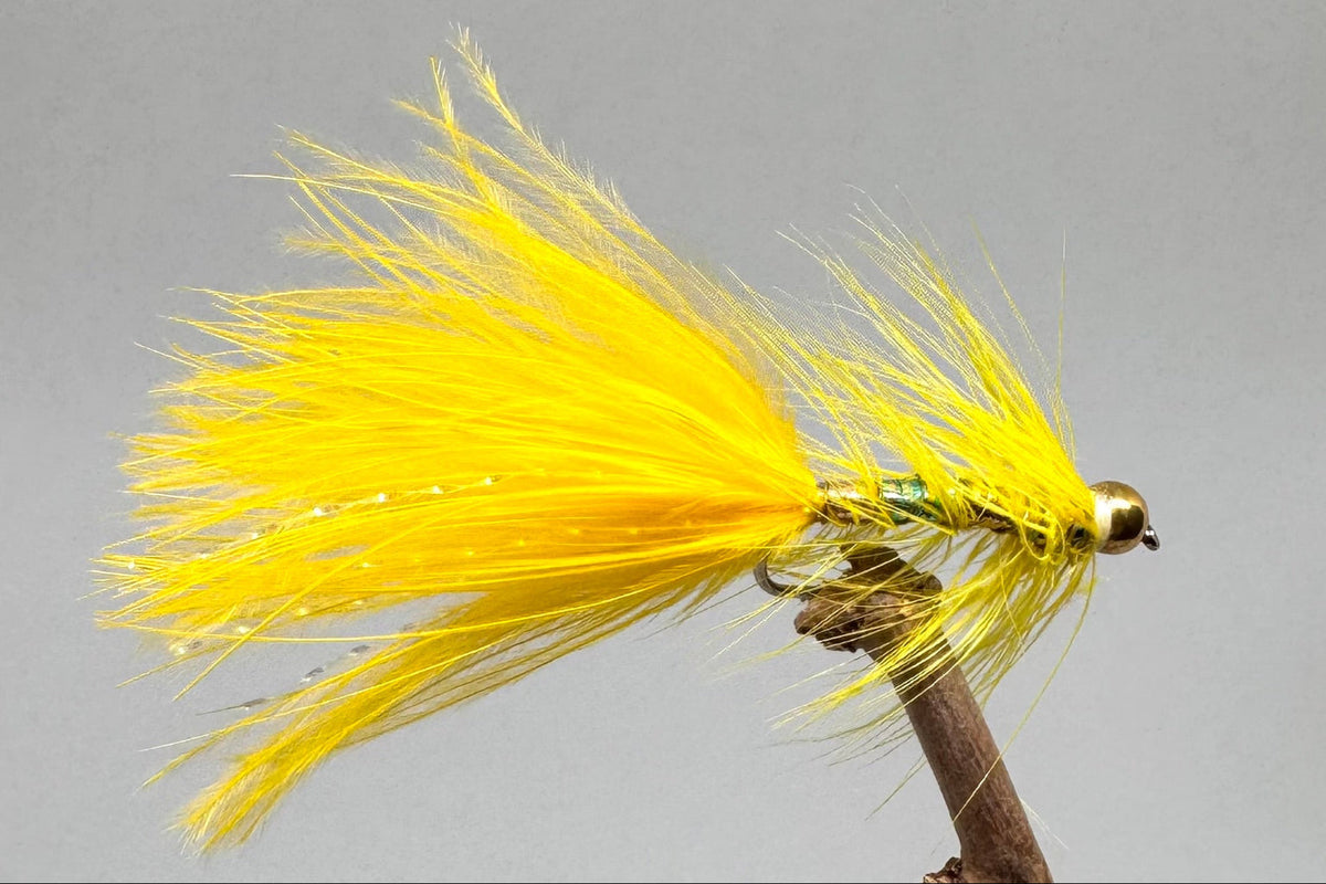 Gold Head Sunburst Dancer X 3 (Barbed)