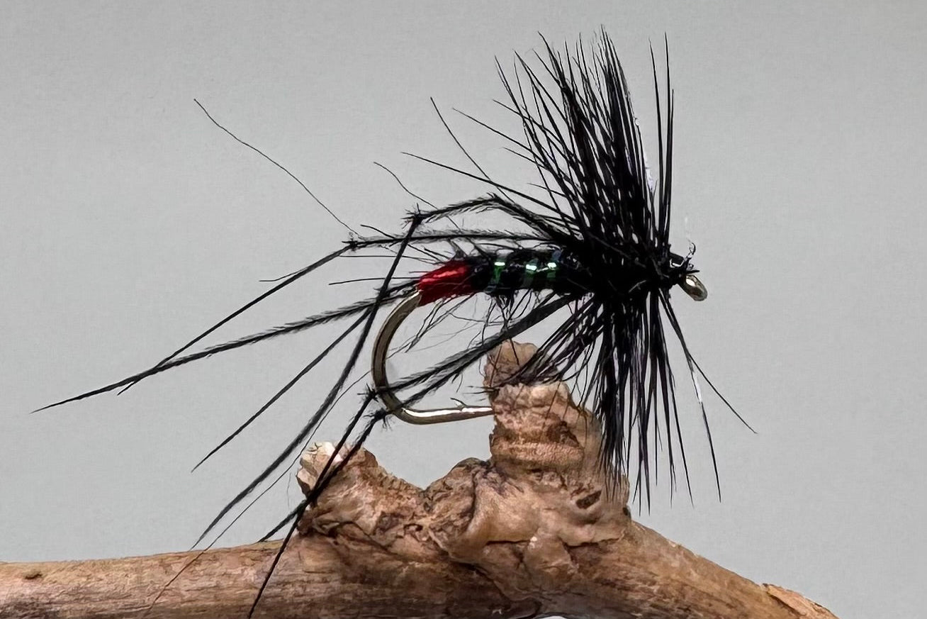 Red Butt Black Hopper X 3 (Barbed)