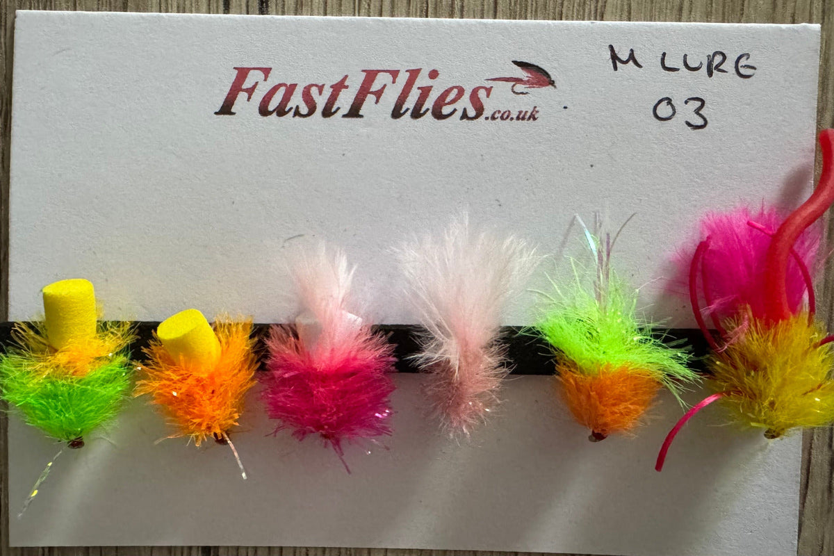 6 - Mixed Blobs & Fabs (M/L/03) (Barbed)
