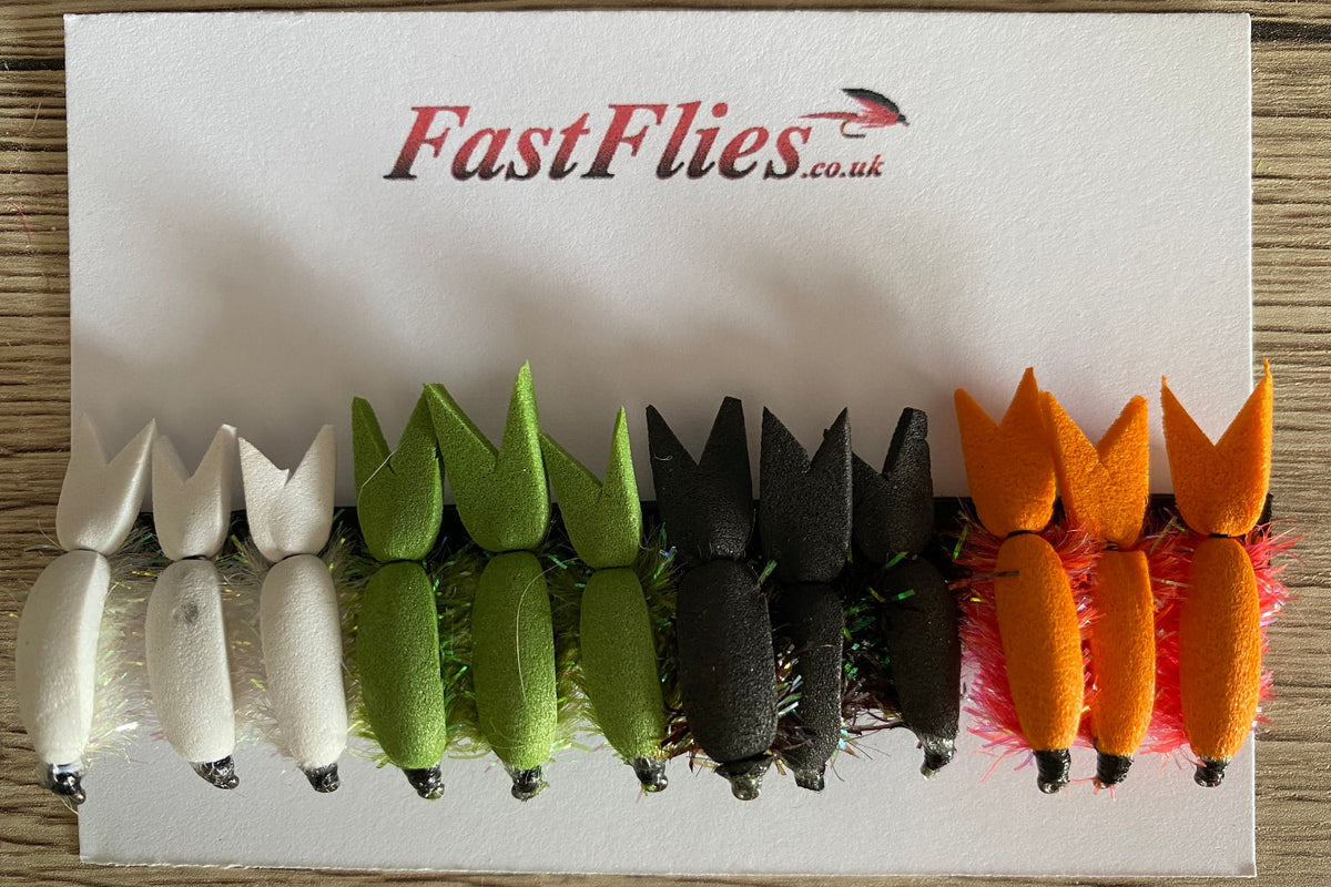 12 - Mixed Floating Fry (Barbed & Barbless)