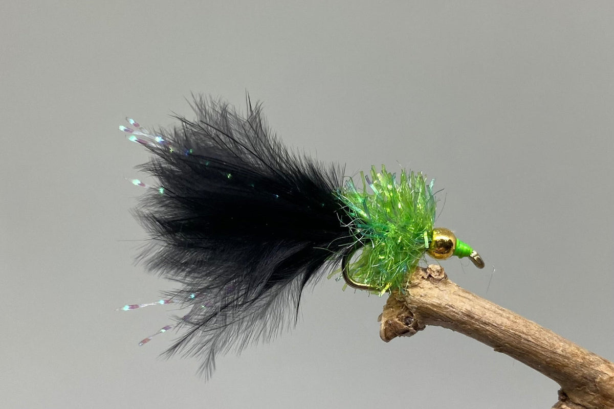 Black & Green Nomad Lime Nose Mini X 3 (Barbed)