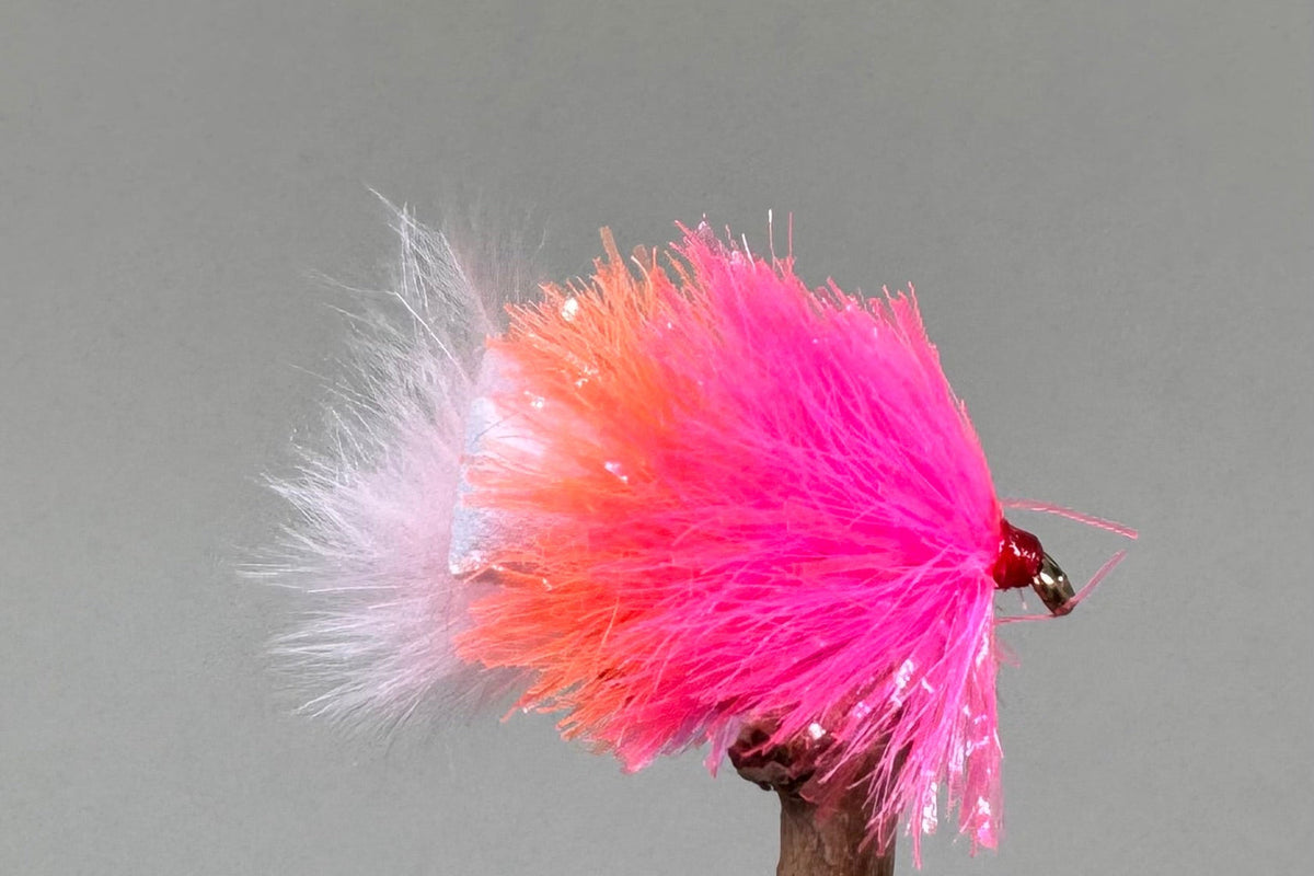 Orange & Pink Split Fab X 3 (barbed)