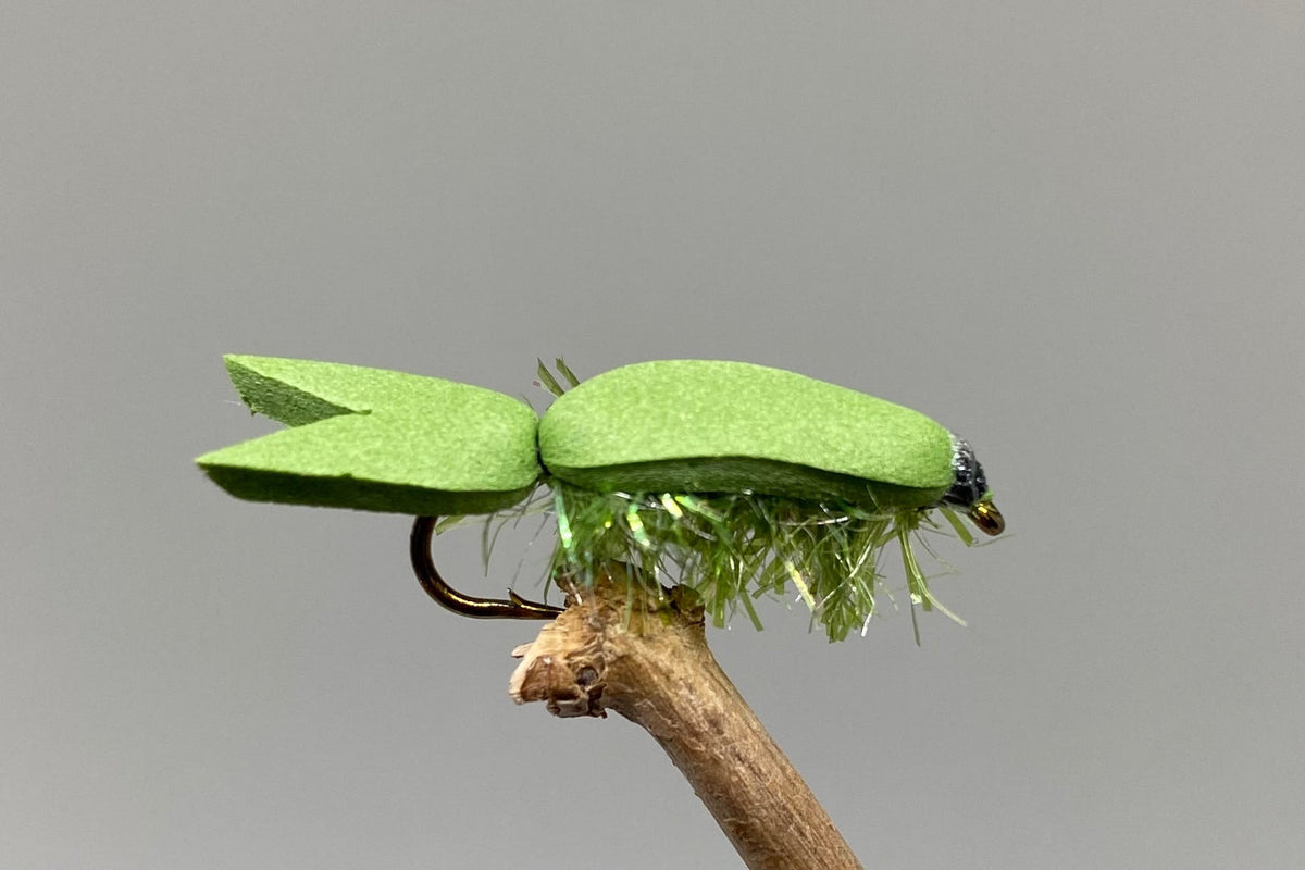 Floating Fry Olive X 3 (Barbed & Barbless)