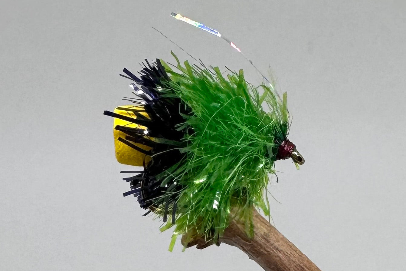 Green & Black Fab X 3 (Barbed)