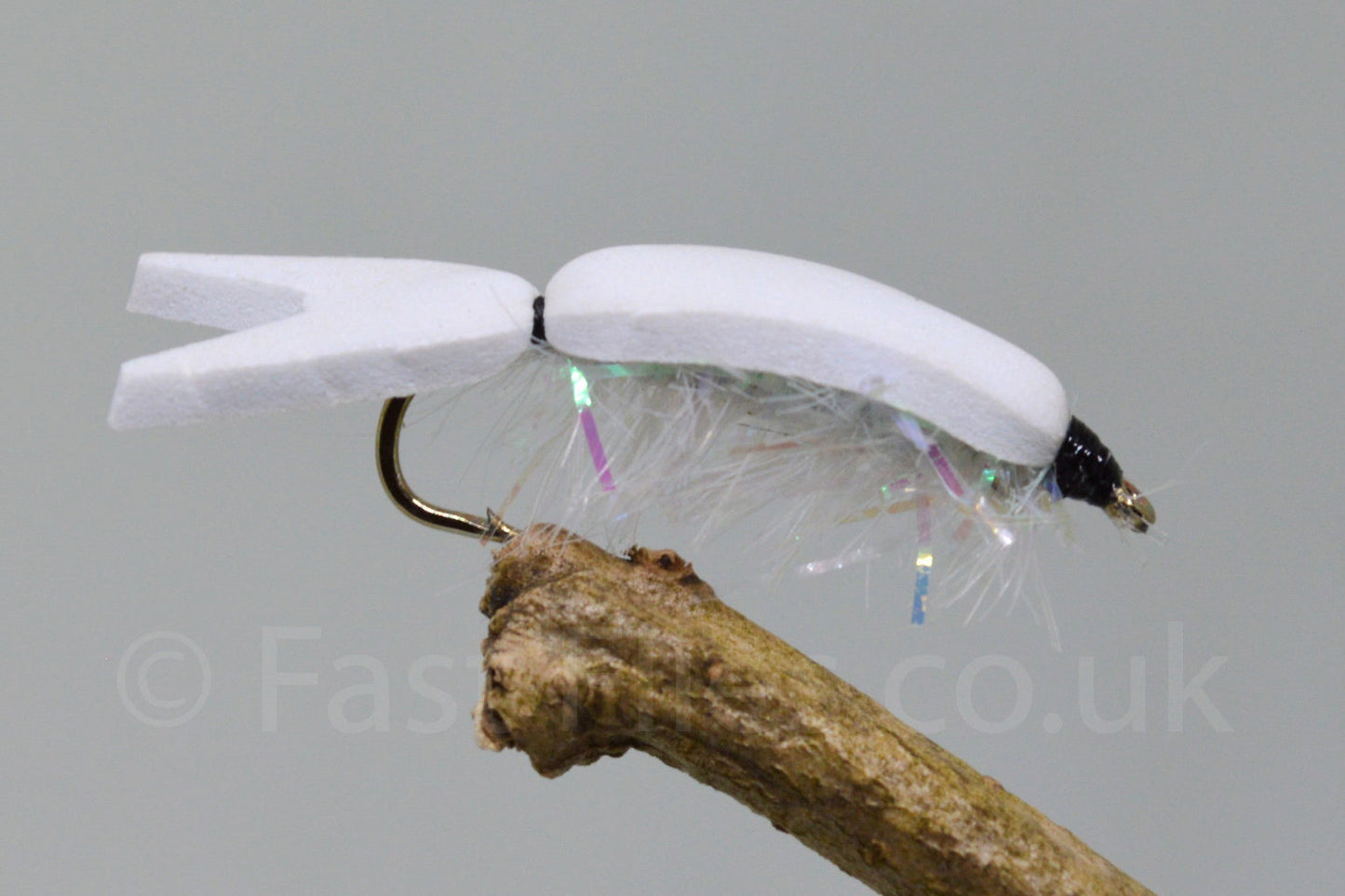 Floating Fry White X 3 (Barbed & Barbless)