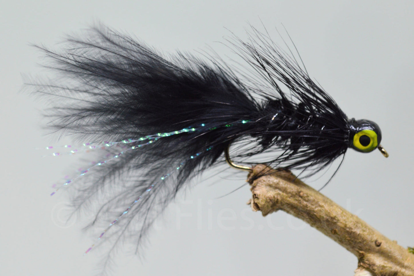 Lead Head Black Dog Nobbler X 3 (Barbed)