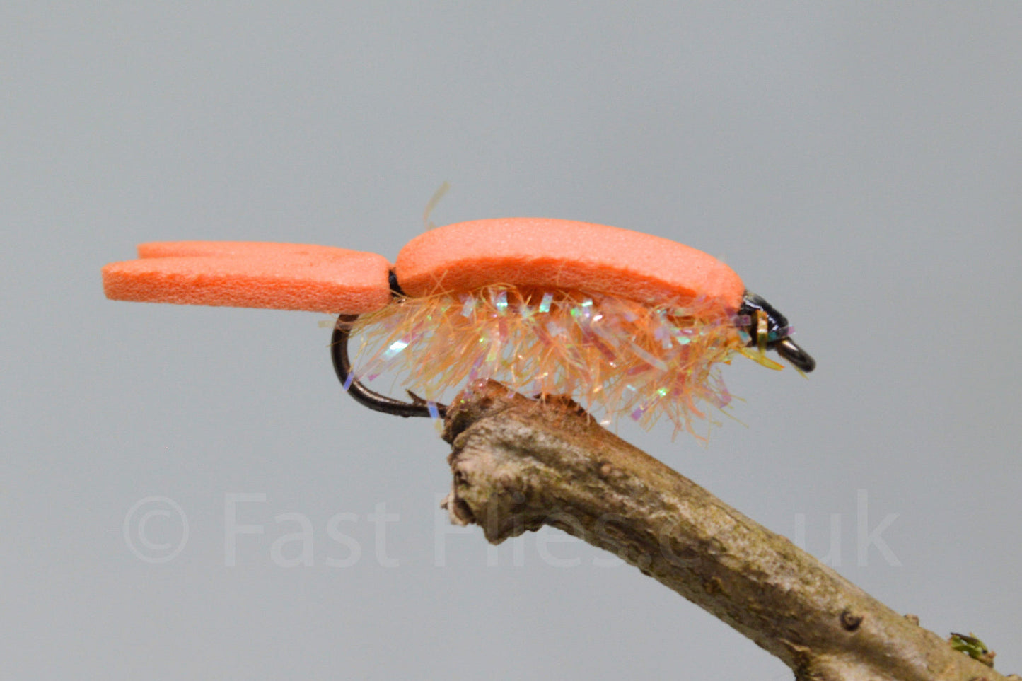 Floating Fry Orange X 3 (Barbed Or Barbless)