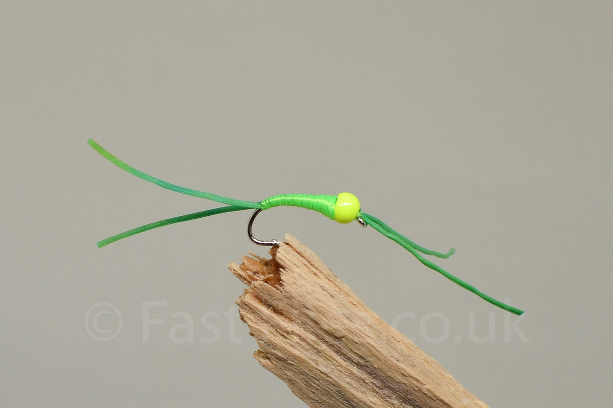 Green Head Apps Lime Bloodworm X 3 (Barbed)