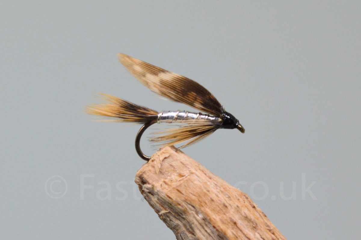 Silver March Brown X 3 (Barbed)