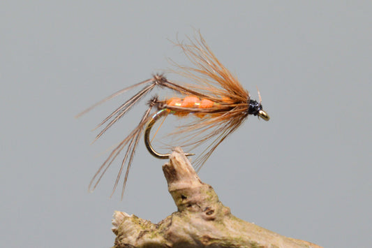  CDC Orange Bristol Hoppers X 3 (Barbed & Barbless)