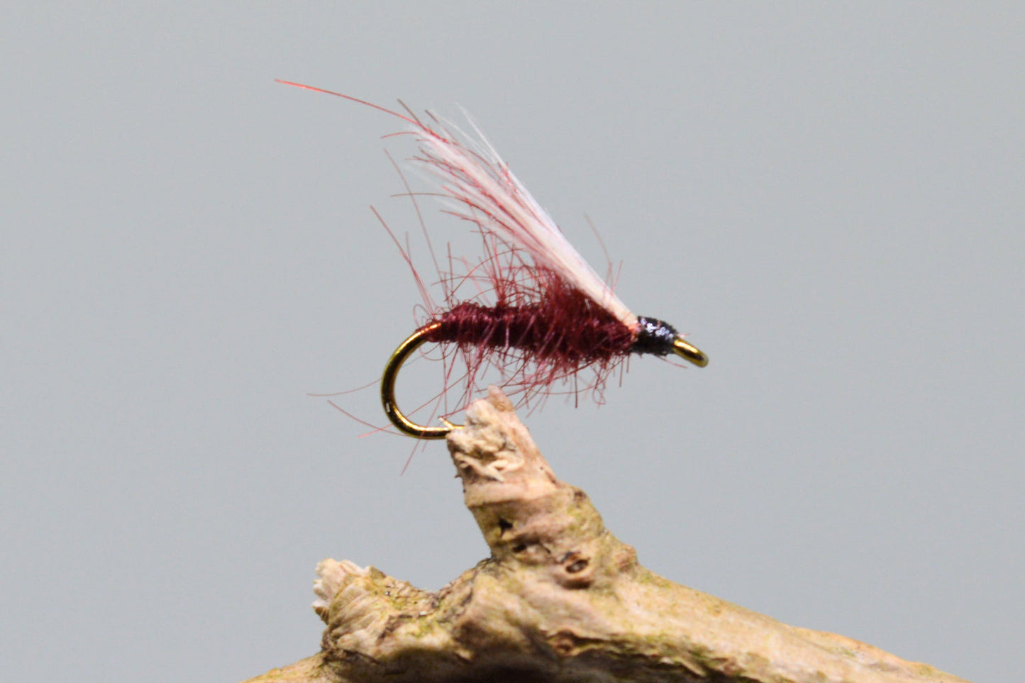  Bobs Bits Claret X 3 (Barbed)