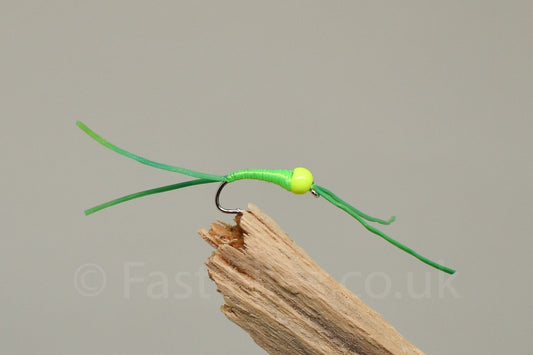  Green Head Apps Lime Bloodworm X 3 (Barbed)