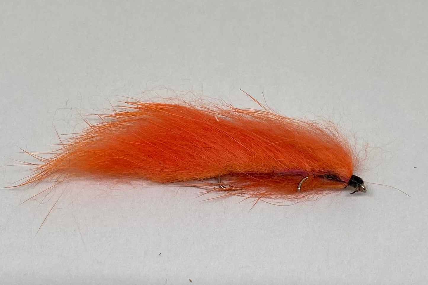  Orange Snake Small - Single Hook (Barbed) X 1