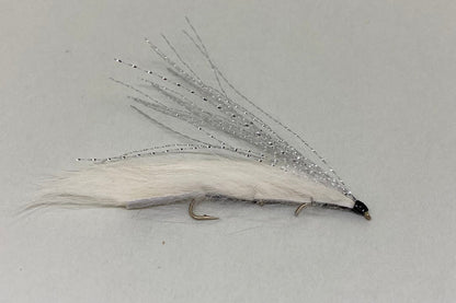  White & Silver Snake X 1 (Barbed)