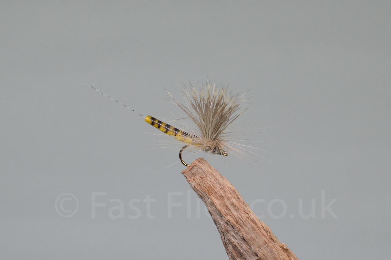  Elk Wing May Fly Olive (Barbed)