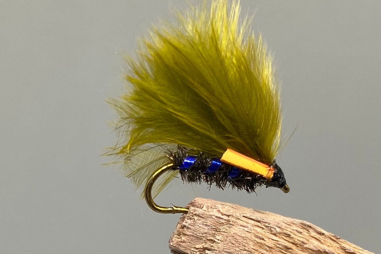  Blue Holo Olive Cormorant X 3 (Barbed)