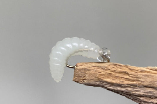  Lumi Bead Jelly Maggot X 3 (Barbed)