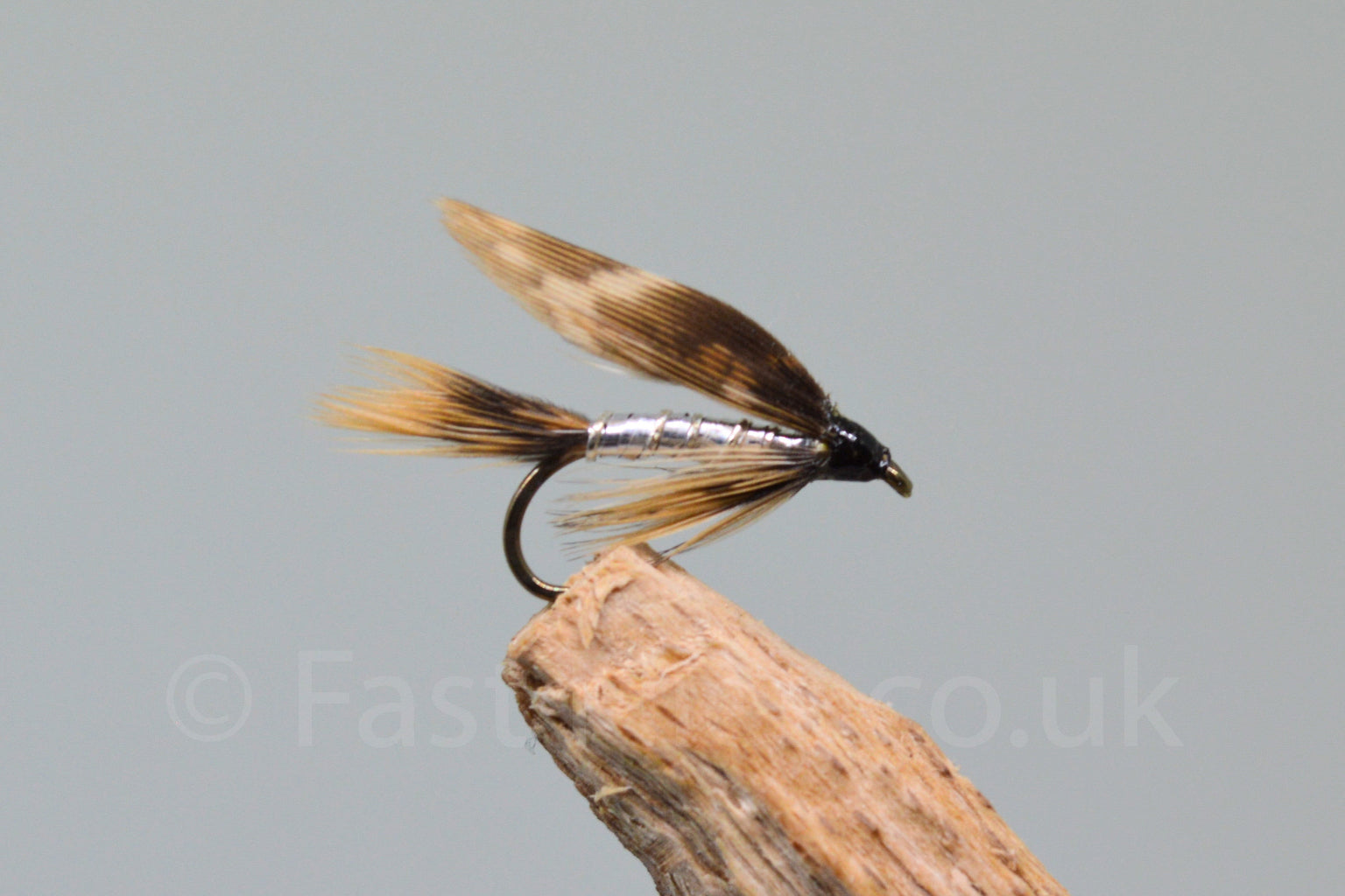  Silver March Brown X 3 (Barbed)